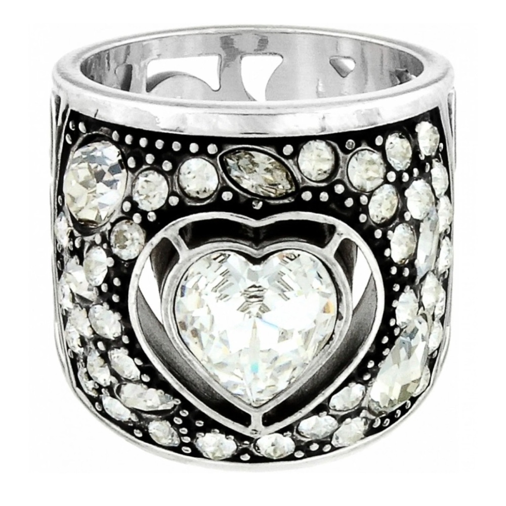 BRIGHTON Ecstatic Heart Ring Size 7